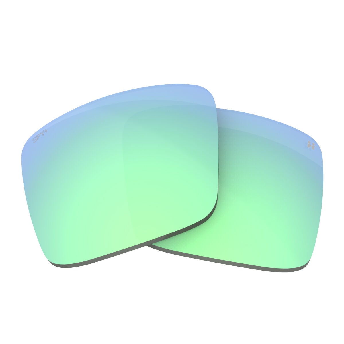 Happy Gray Green Green Mirror